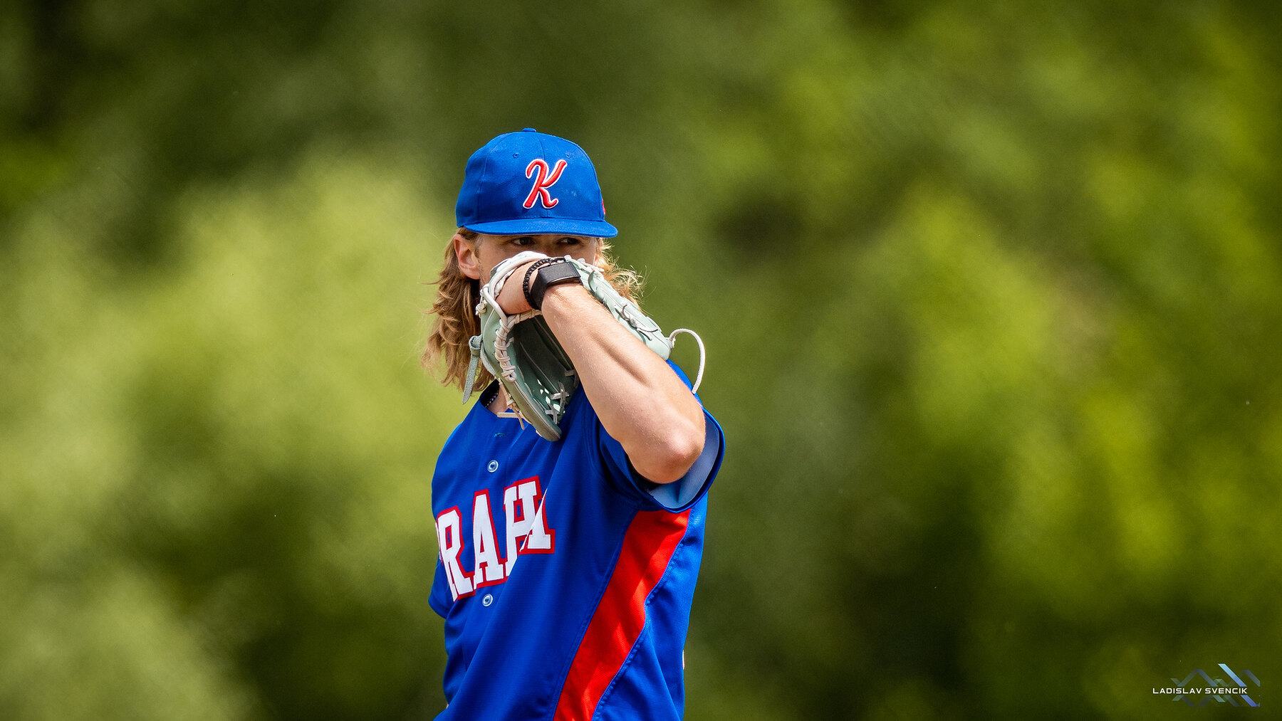 Tate Gillespie pitching professionally in Europe